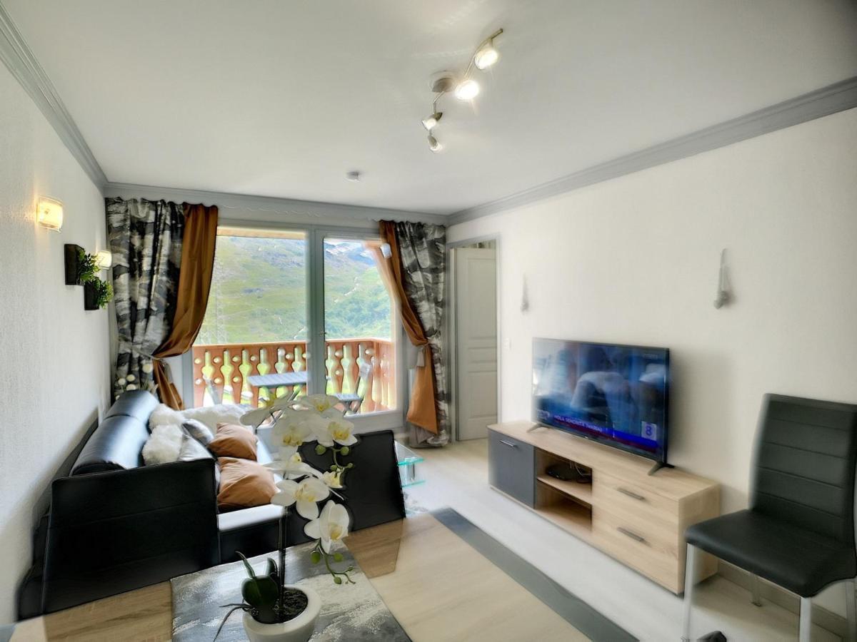 Charmant 3 Pieces Renove, Ski Aux Pieds, Balcon Sud, 6 Pers. - Les Bruyeres, Res. Valmonts, 3 Flocons Or - Fr-1-178-322 圣马丁德贝尔维尔 外观 照片