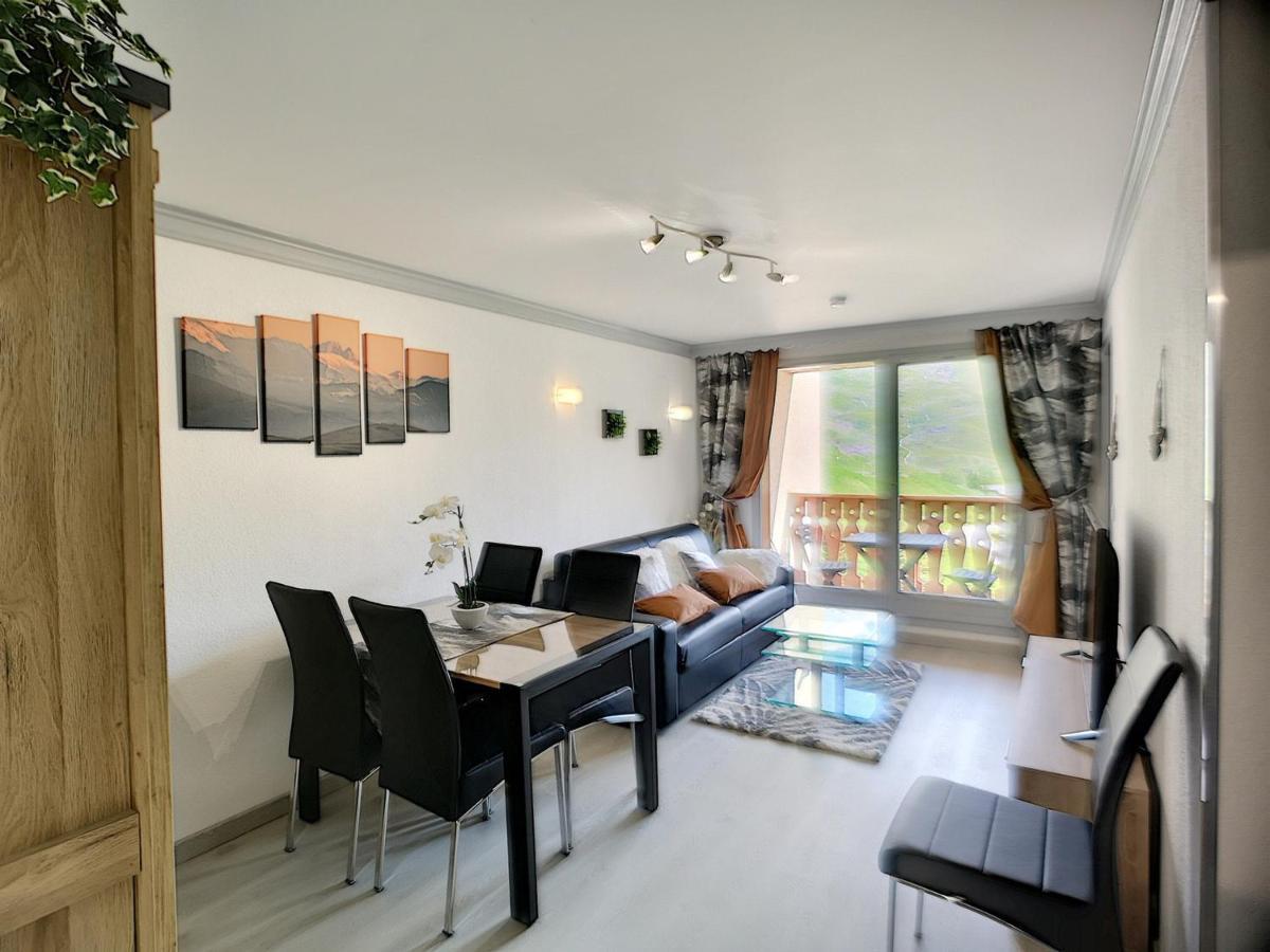 Charmant 3 Pieces Renove, Ski Aux Pieds, Balcon Sud, 6 Pers. - Les Bruyeres, Res. Valmonts, 3 Flocons Or - Fr-1-178-322 圣马丁德贝尔维尔 外观 照片